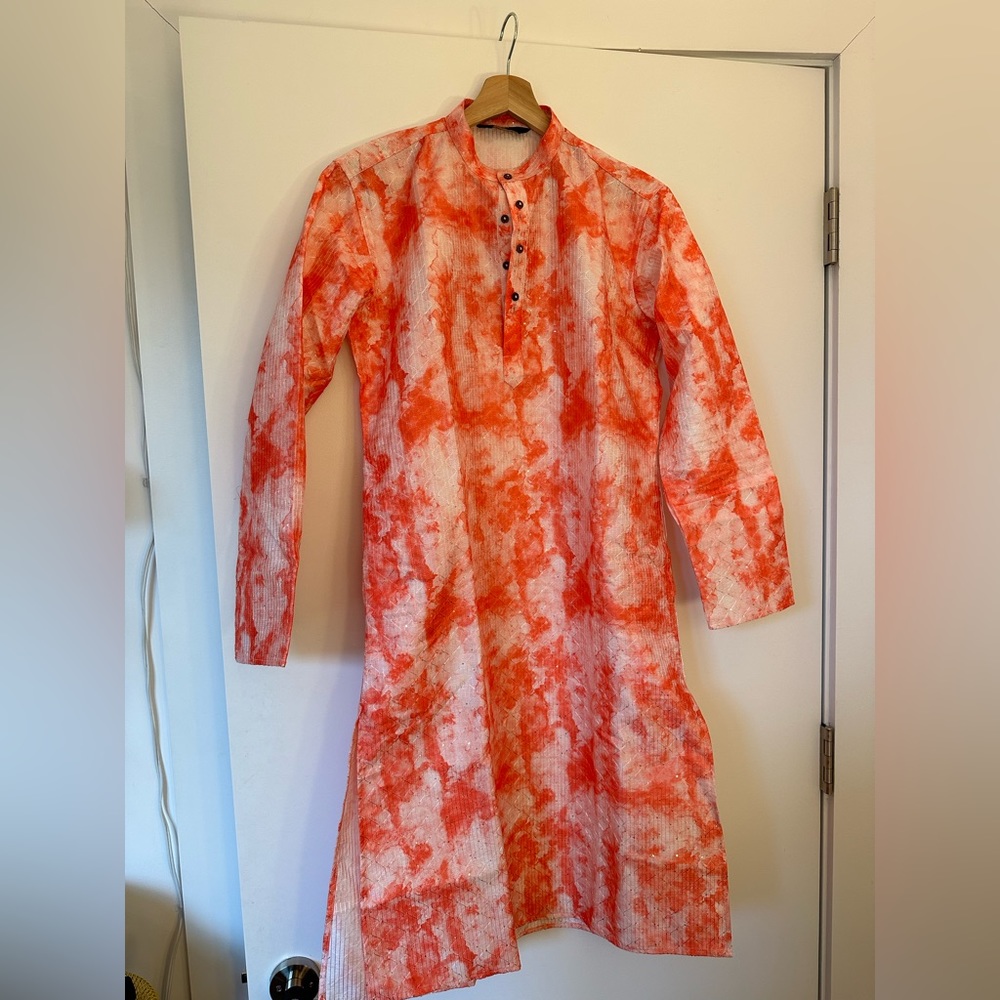 Res tie dye kurta